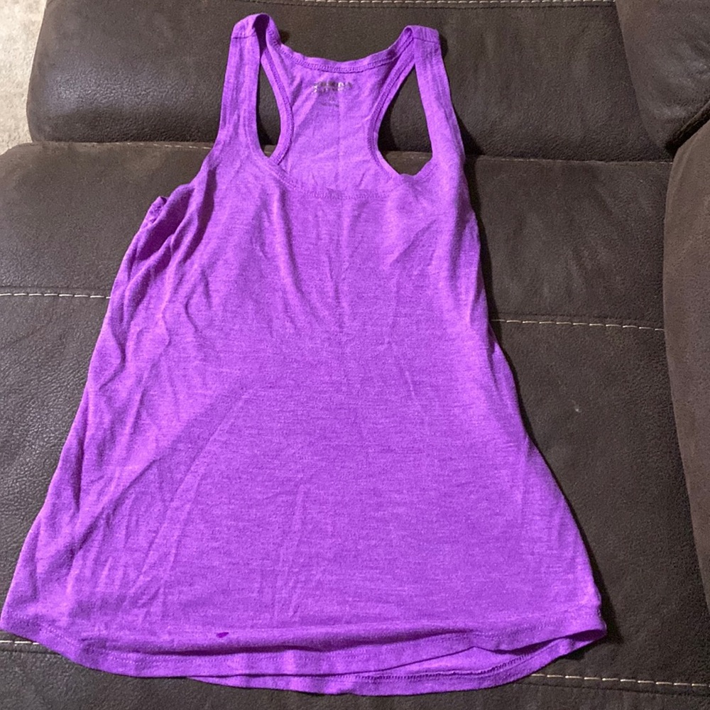 Purple XS work out top